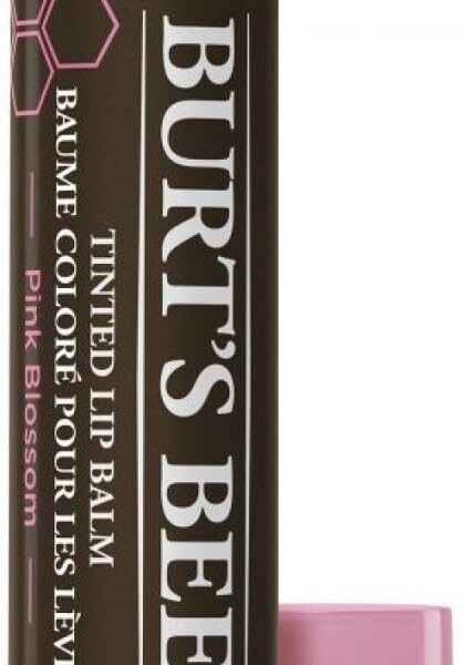 Burt's Bees Tinted Lip Balm Pink Blossom (1 Tube)/16pk