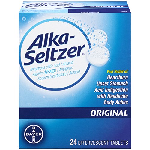 Alka-Seltzer Original Tablets (24 Count, Pack of 6)/30pk