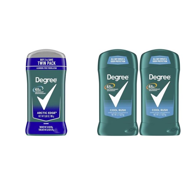 Degree Men Deodorant Arctic Edge + Cool Rush (4 ct)/6pk