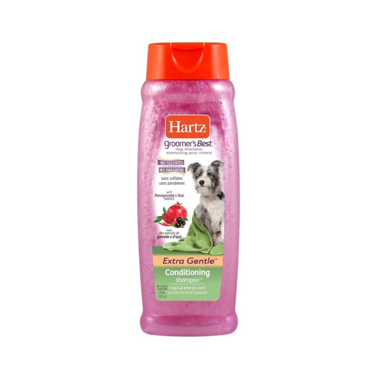 Hartz Dog Shampoo 3-in-1 (18 oz, Pack of 3)/12pk - Image 1