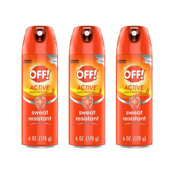 OFF! Active Insect Repellent (6 oz, 3 Pack)/12pk