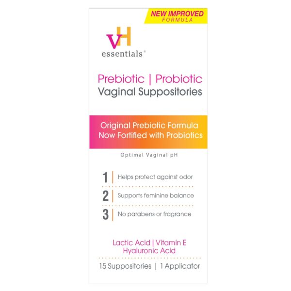 vH Essentials Suppositories (15 Count)/6pk