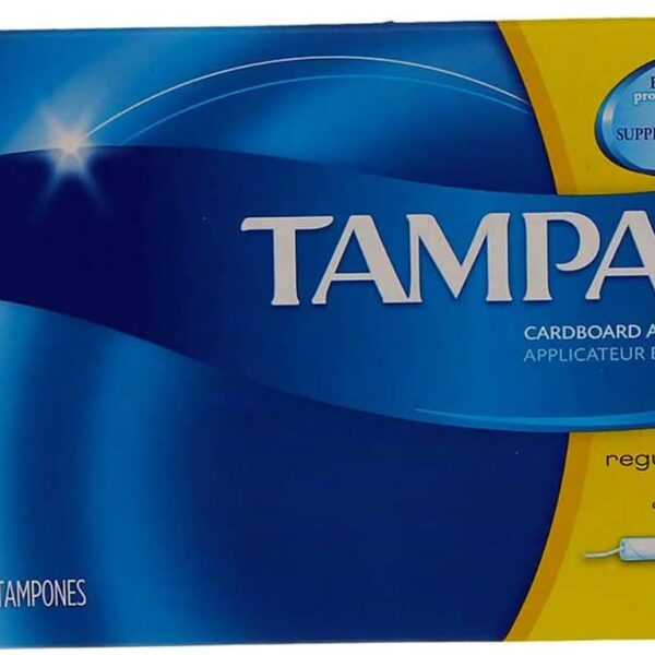 Tampax Regular Tampons (10 Count, 3 Pack)/48pk