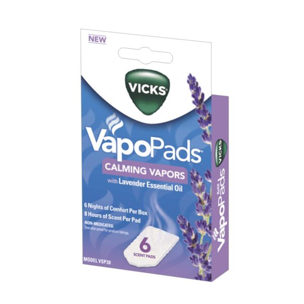 Vicks Vapopad Calming Lavender (6 Count)/12pk
