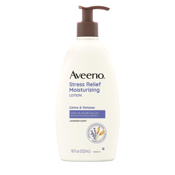 Aveeno Stress Relief Body Lotion (18 oz, 3 Pack)/12pk