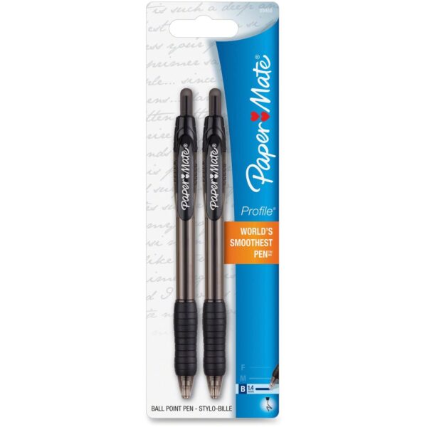 Paper Mate Ballpoint Pen Black (2 Pack)/48pk