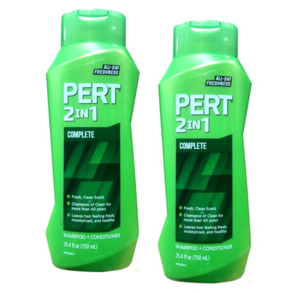Pert 2-in-1 Classic Clean Shampoo (25.4 oz, Pack of 2)/4pk