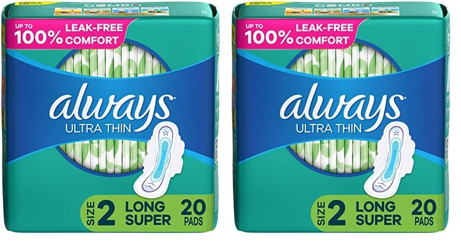 Version 1.0.0 Always Ultra Thin Regular Pads Size 2 (20 ct, 2 pk)/12pk - Image 1