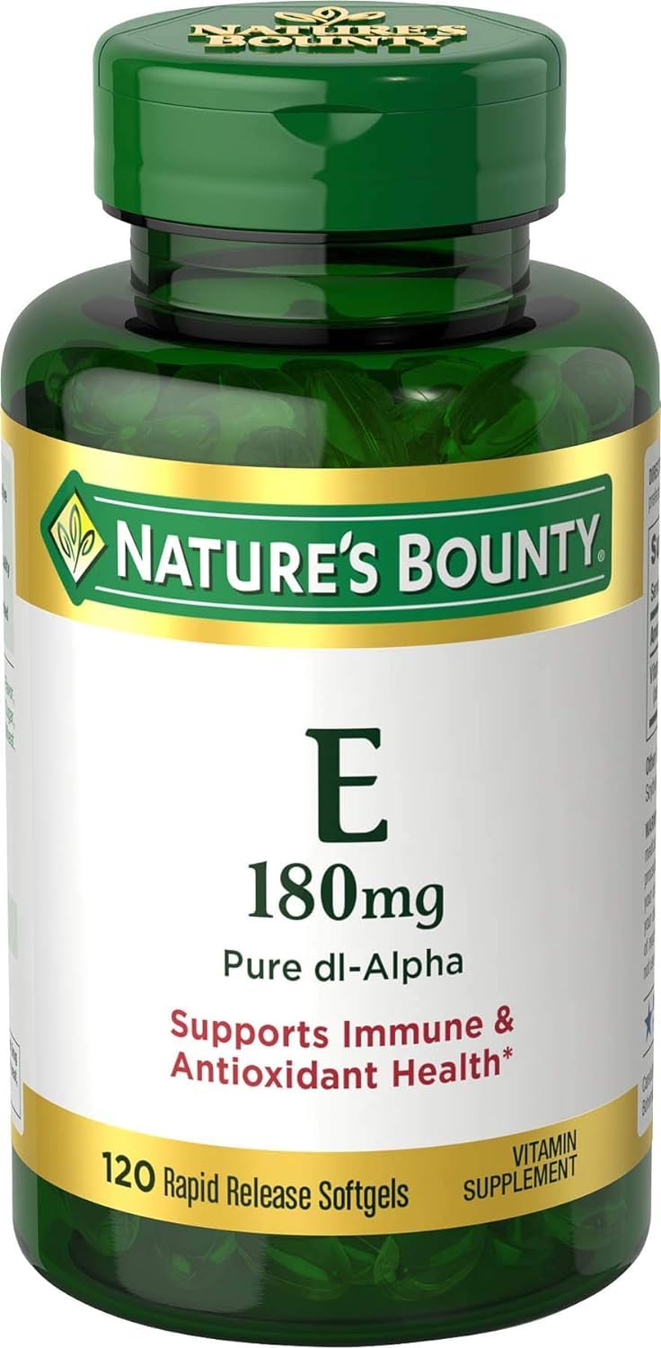 Version 1.0.0 Nature's Bounty Vitamin E Softgels (400 IU, 120 Count, 2 Pack)/24pk - Image 1
