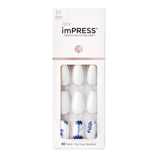 Kiss imPRESS Nails Tye Dye Coffin (30 Nails)/36pk