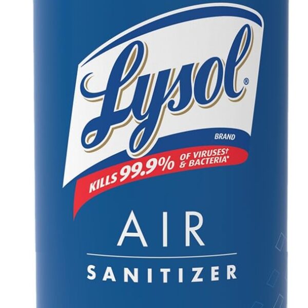 Lysol Air Sanitizer Spray White Linen (10 oz)/6pk