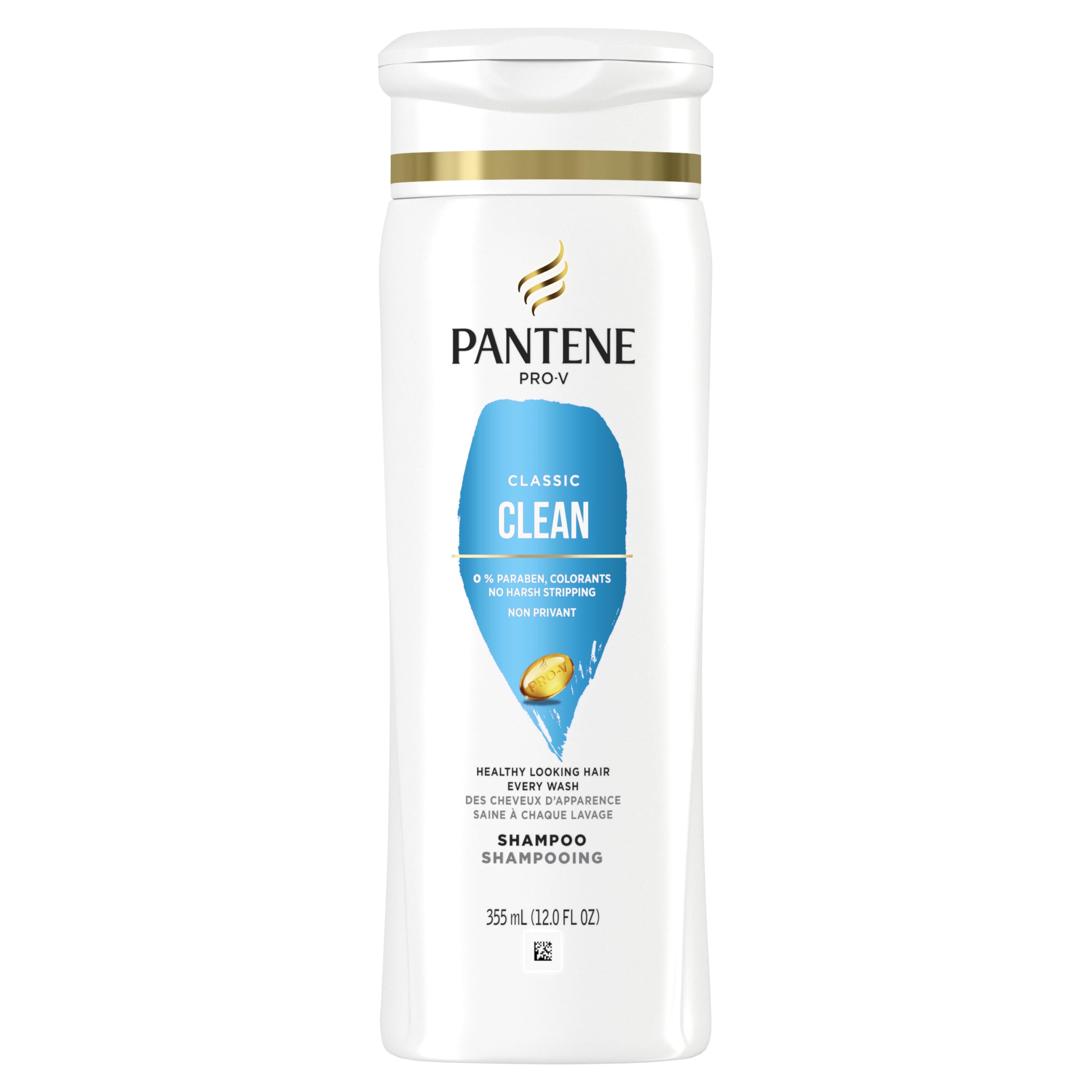 Version 1.0.0 Pantene Classic Clean Shampoo (12 oz)/6pk - Image 1