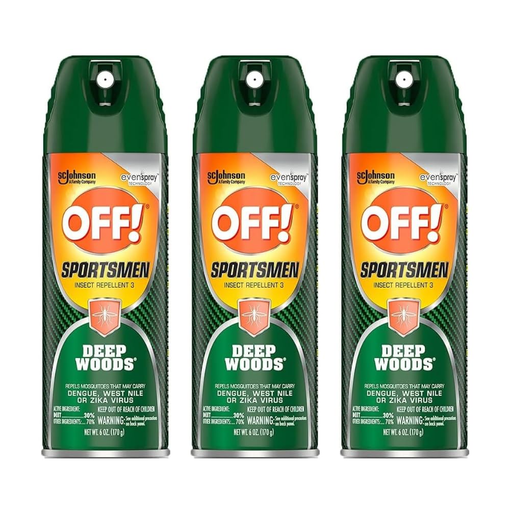 Version 1.0.0 OFF! Deep Woods Insect Repellent (6 oz, 3 Pack)/12pk - Image 1