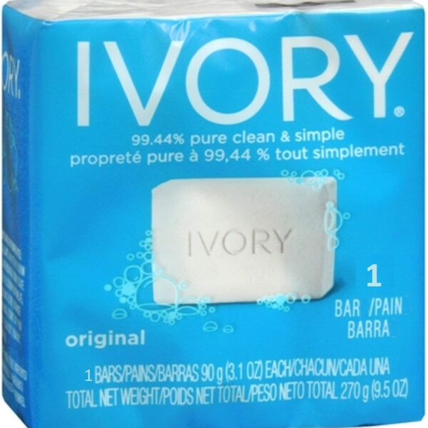 Ivory Bar Soap (3.1 oz, 5 Pack)/24pk