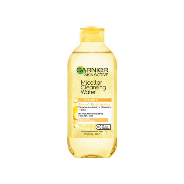 Garnier Micellar Water with Vitamin C (13.5 oz)/12pk