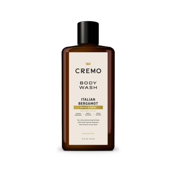 Cremo Body Wash Italian Bergamot (16 oz)/12pk