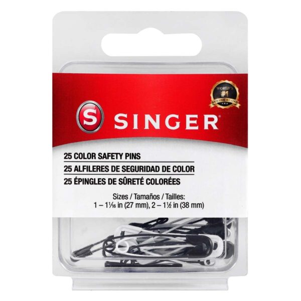 Singer Safety Pins (25 Count)/72pk