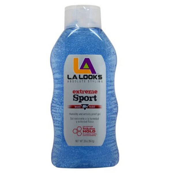 LA Looks Sport Xtreme Hold Gel (20 oz)/6pk