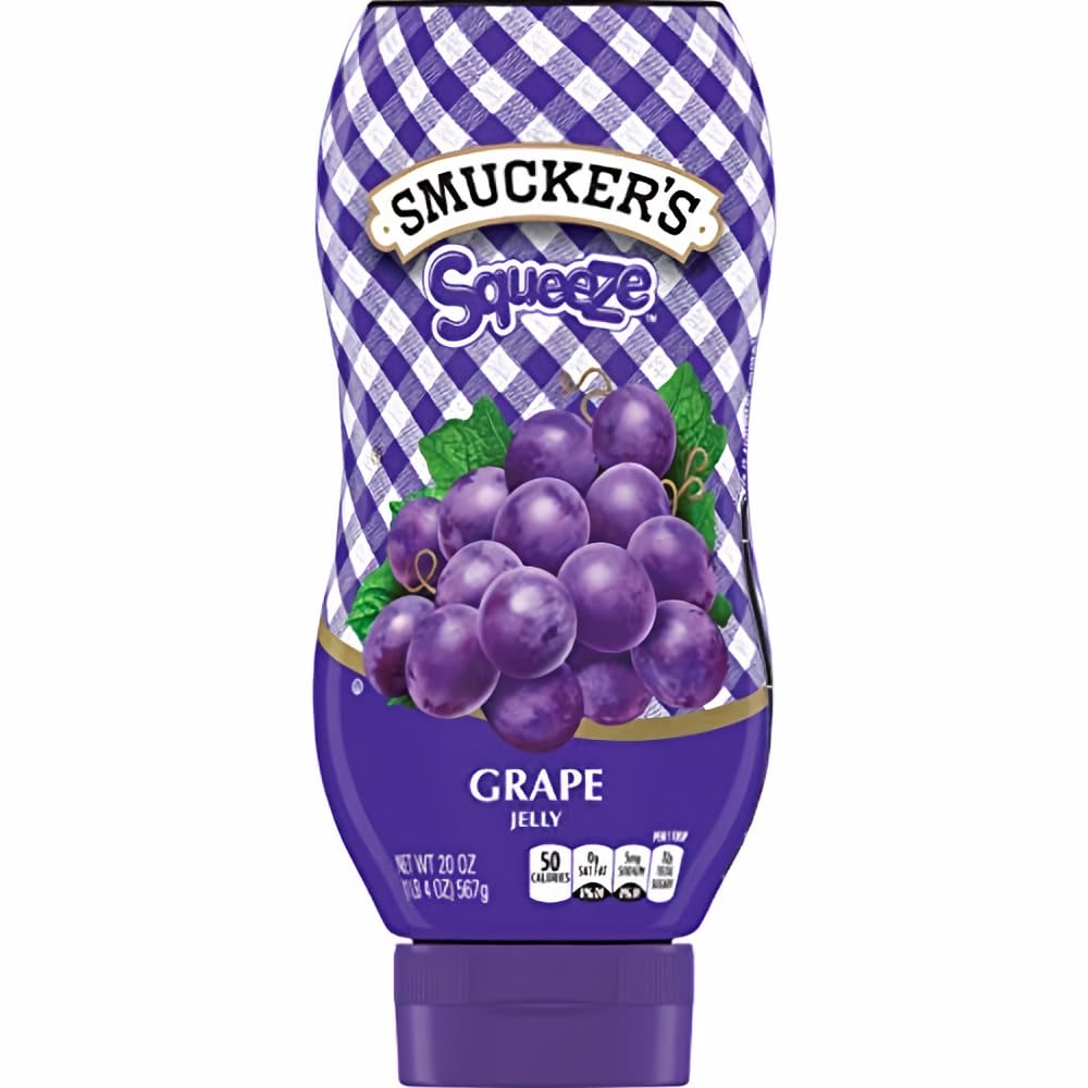 Version 1.0.0 Smucker's Grape Jelly Squeeze Bottle (20 oz, Pack of 4)/12pk - Image 1