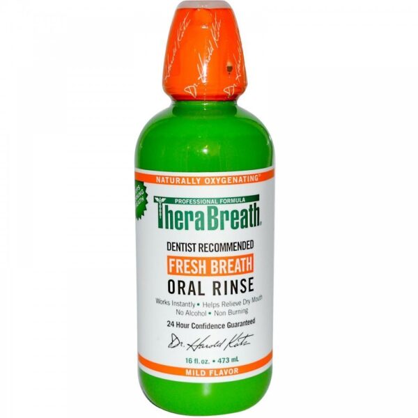 TheraBreath Fresh Breath Oral Rinse (16 oz, 3 Pack)/12pk