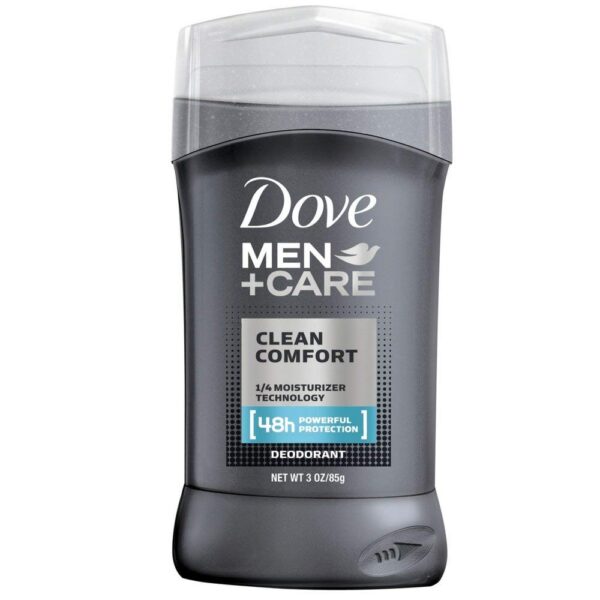 Dove Men+Care Deodorant Stick, Clean Comfort (3 oz, 8 Pack)/12pk