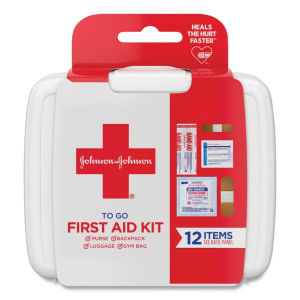 Johnson & Johnson First Aid Kit (12 Pieces)/48pk