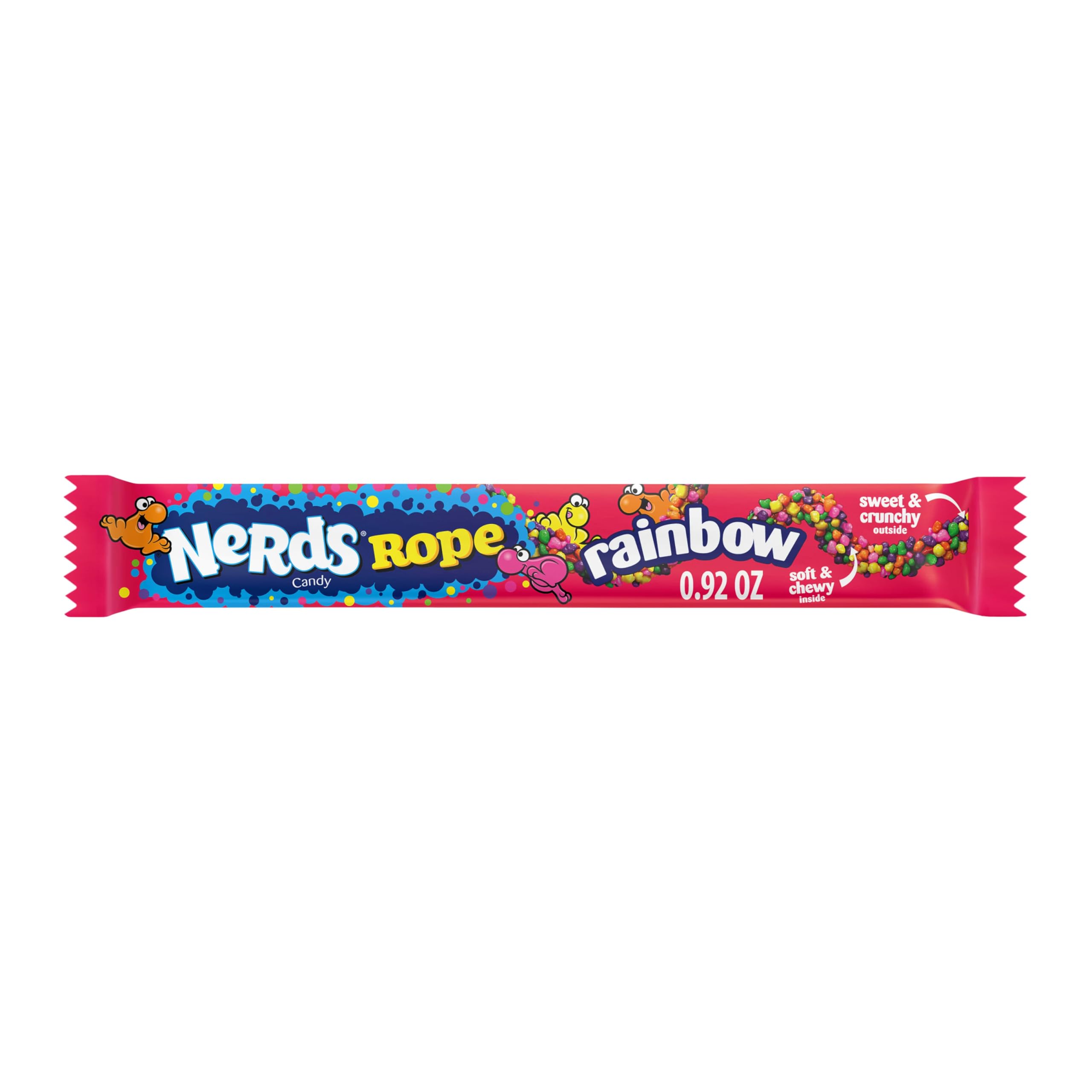 Version 1.0.0 Nerds Rope Candy Rainbow (0.92 oz)/288pk - Image 1