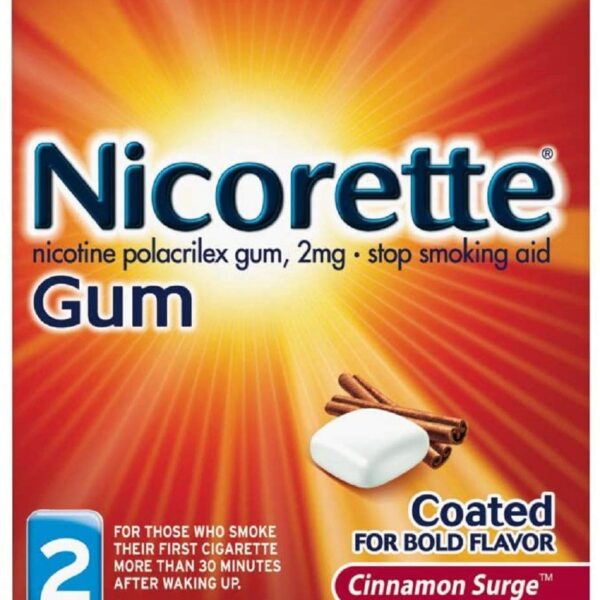 Nicorette Gum (100 Count)/12pk