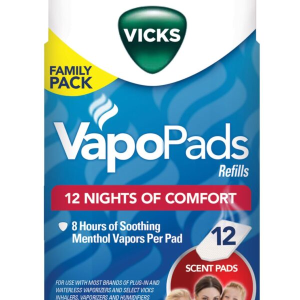 Vicks Vapo Pad Family Pack (12 Count)/12pk