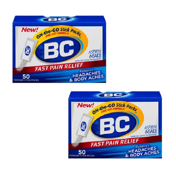 BC Pain Relief Powders (50 Count, Pack of 2)/36pk