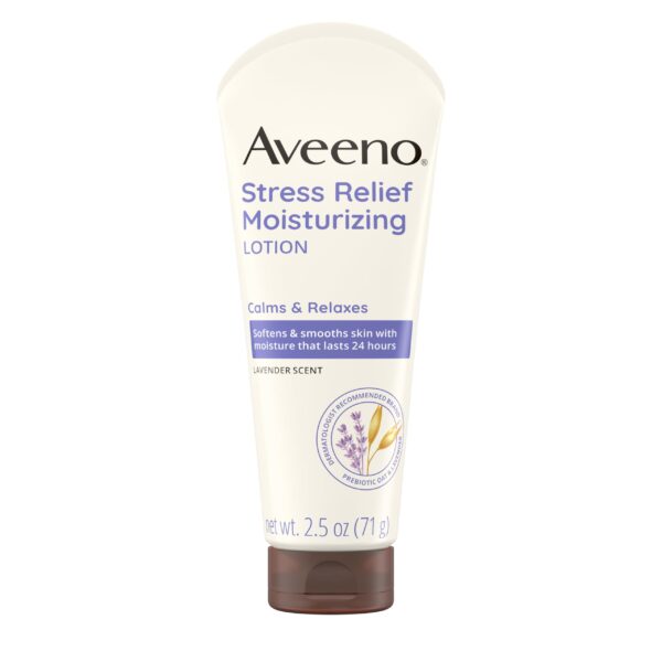 Aveeno Stress Relief Lotion Lavender (2.5 oz, 12 Pack)/12pk
