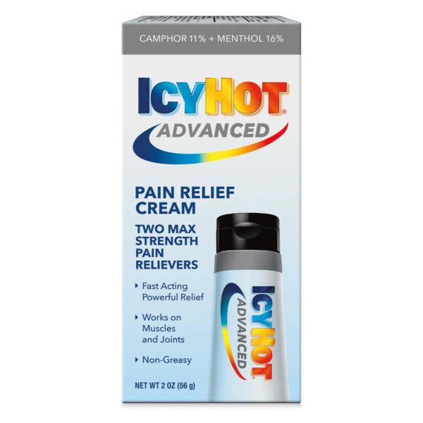 Icy Hot Pain Relief Cream Advanced (2 oz)/24pk