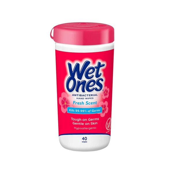 Wet Ones Hand Wipes Fresh Scent (40 Count, 7 Pack)/12pk