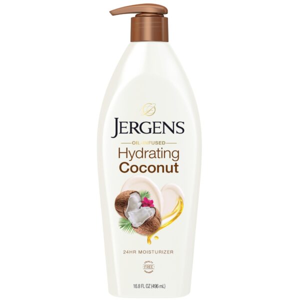 Jergens Hydrating Coconut Body Lotion (16.8 oz)/6pk