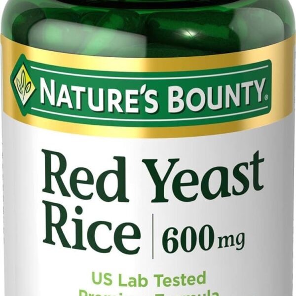 Nature's Bounty Red Yeast Rice (120 Count)/24pk