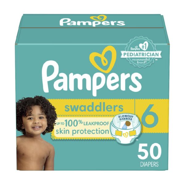 Pampers Swaddlers Diapers Size 6 (50 ct)/1pk