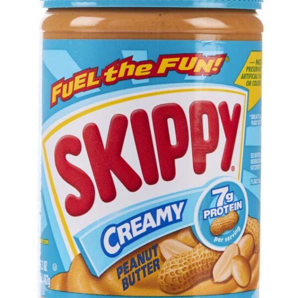 Skippy Creamy Peanut Butter (16.3 oz)/12pk