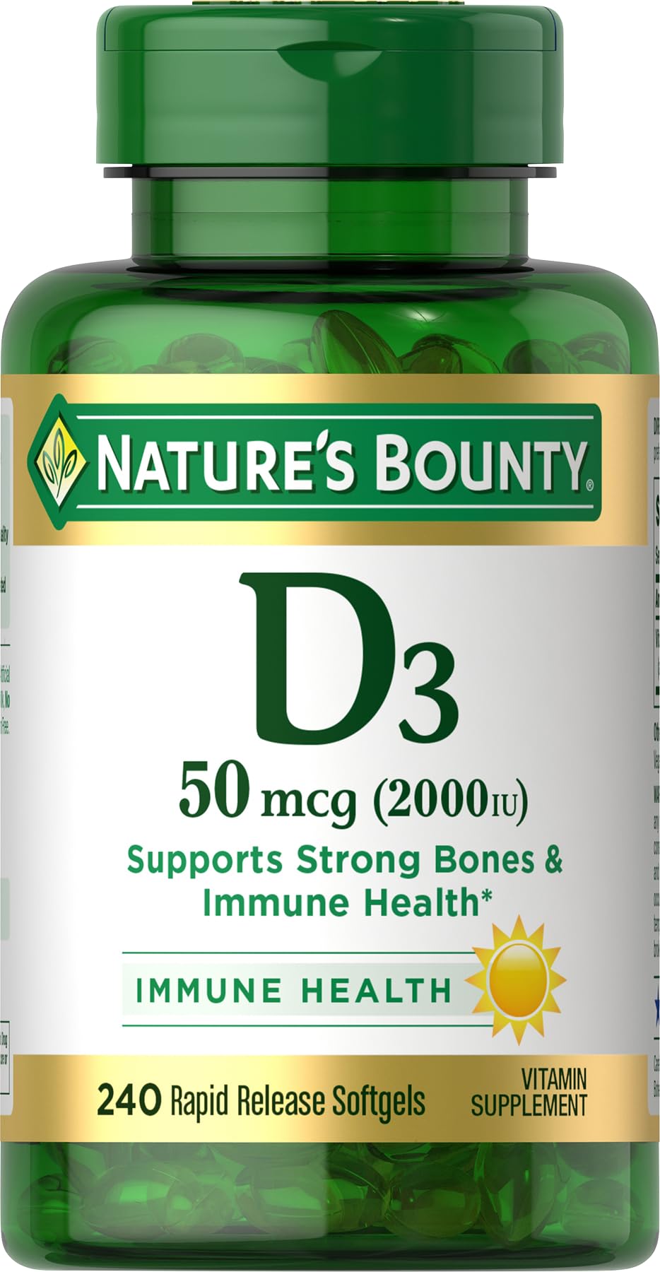Version 1.0.0 Nature's Bounty Vitamin D3 (240 Count)/24pk - Image 1