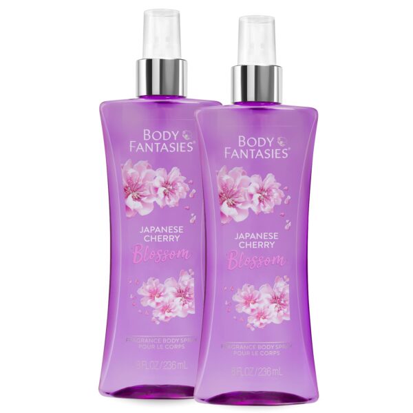 Body Fantasies Body Spray Japanese Cherry Blossom (8 oz, 2 Pack)/12pk