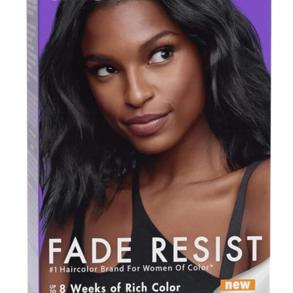 Dark & Lovely Hair Color #371 Jet Black (Pack of 3)/12pk