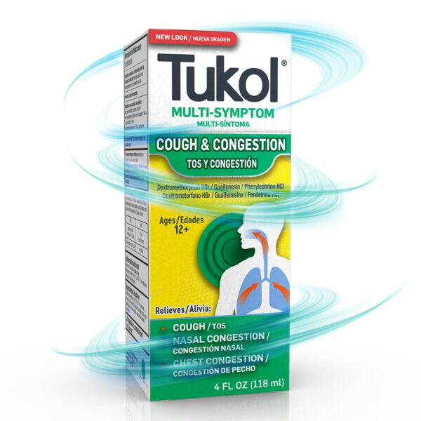 Tukol Cough Syrup Multi-Symptom (4 oz)/12pk