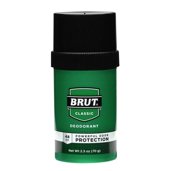 Brut Deodorant Solid, Classic (2.25 oz, 6 Pack)/12pk
