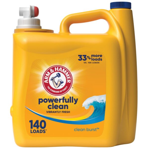 ARM & HAMMER Clean Burst Laundry Detergent (140 oz)/2pk