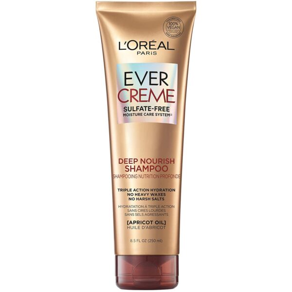 L'Oreal EverCreme Deep Nourish Shampoo (8.5 oz, 2 Pack)/6pk