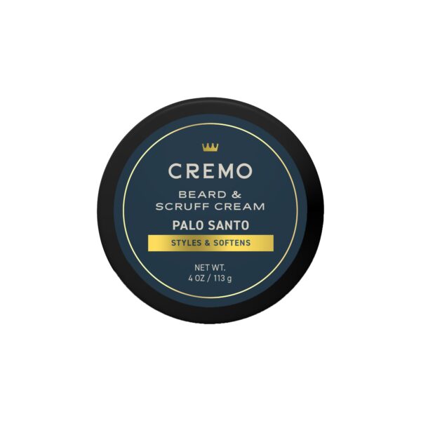 Cremo Beard & Scruff Cream Palo Santo (4 oz)/12pk
