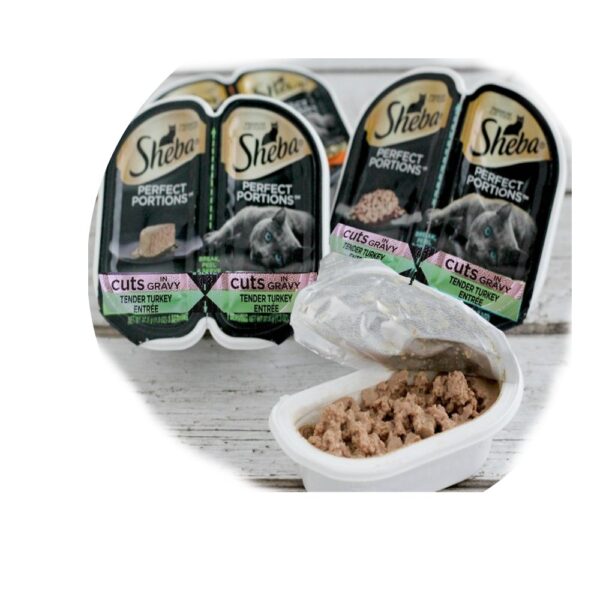 Sheba Perfect Portions Turkey in Gravy (10 Count)/24pk