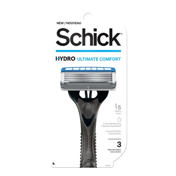 Schick Hydro 5 Disposable Razor (3 count)/12pk