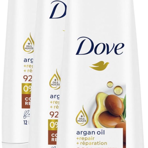 Dove Conditioner Argan Oil Damage Repair (12 oz, 3 pk)/6pk