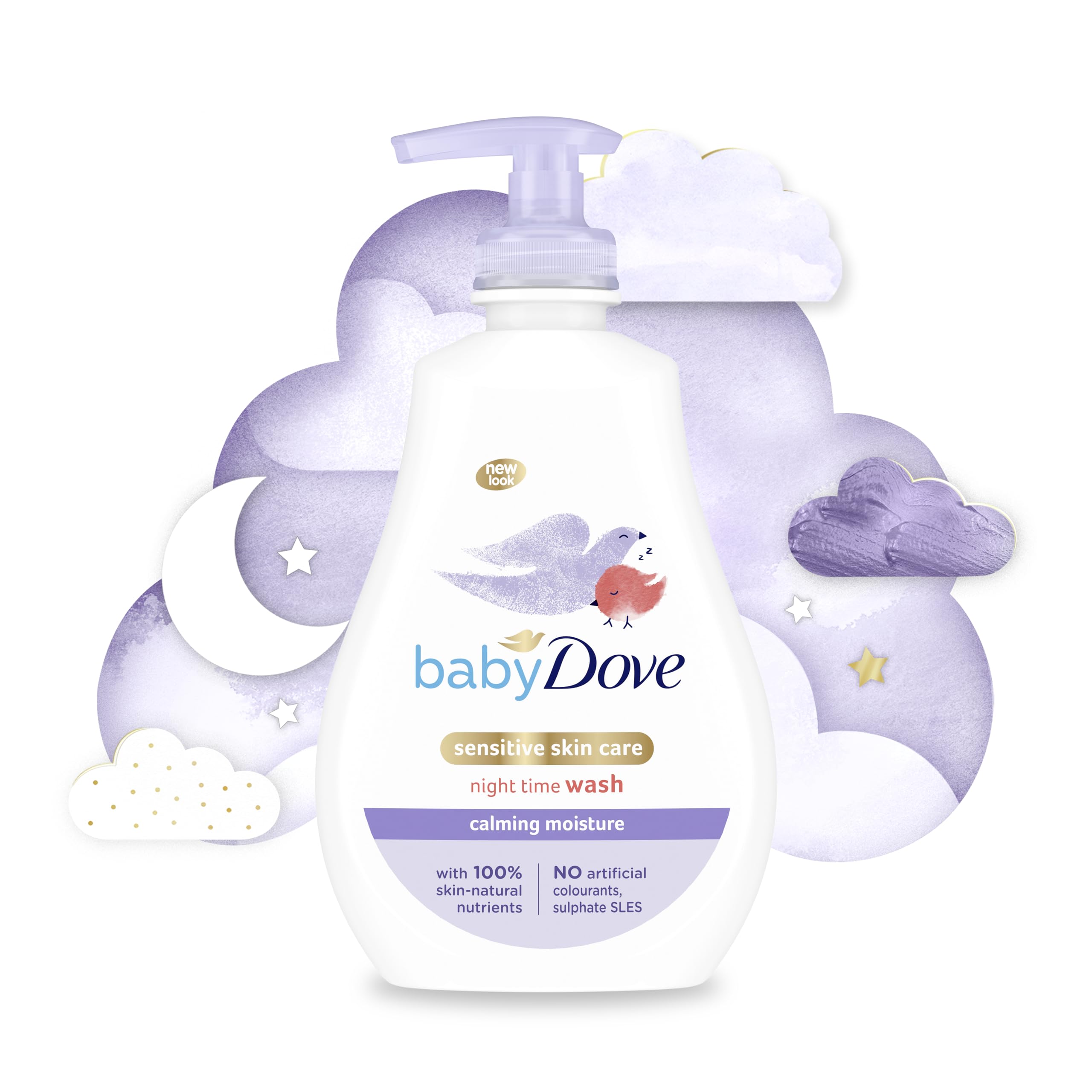 Version 1.0.0 Baby Dove Night Time Wash Calming Moisture (13.52 oz, 3-pack)/4pk - Image 1