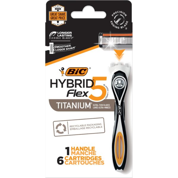 BIC Flex 5 Hybrid Razors (7 Piece Set)/72pk